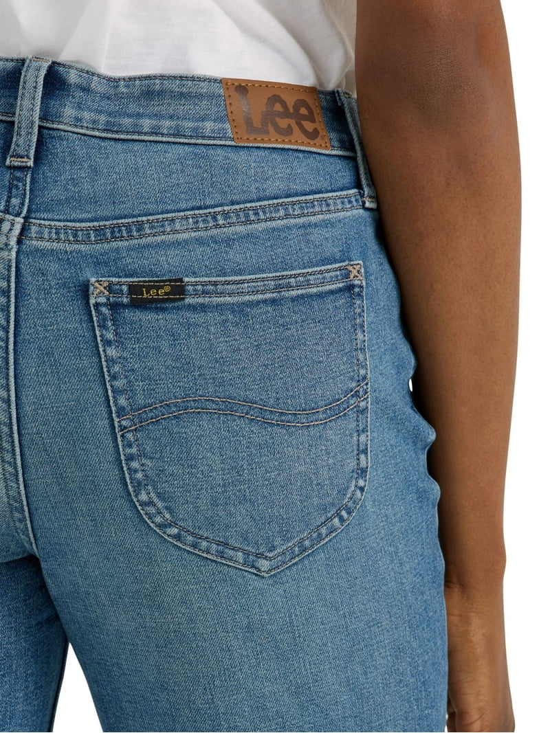 Lee Women's Midrise Straight Jean, Available in 28", 30", 32" Inseams, Sizes 2-22